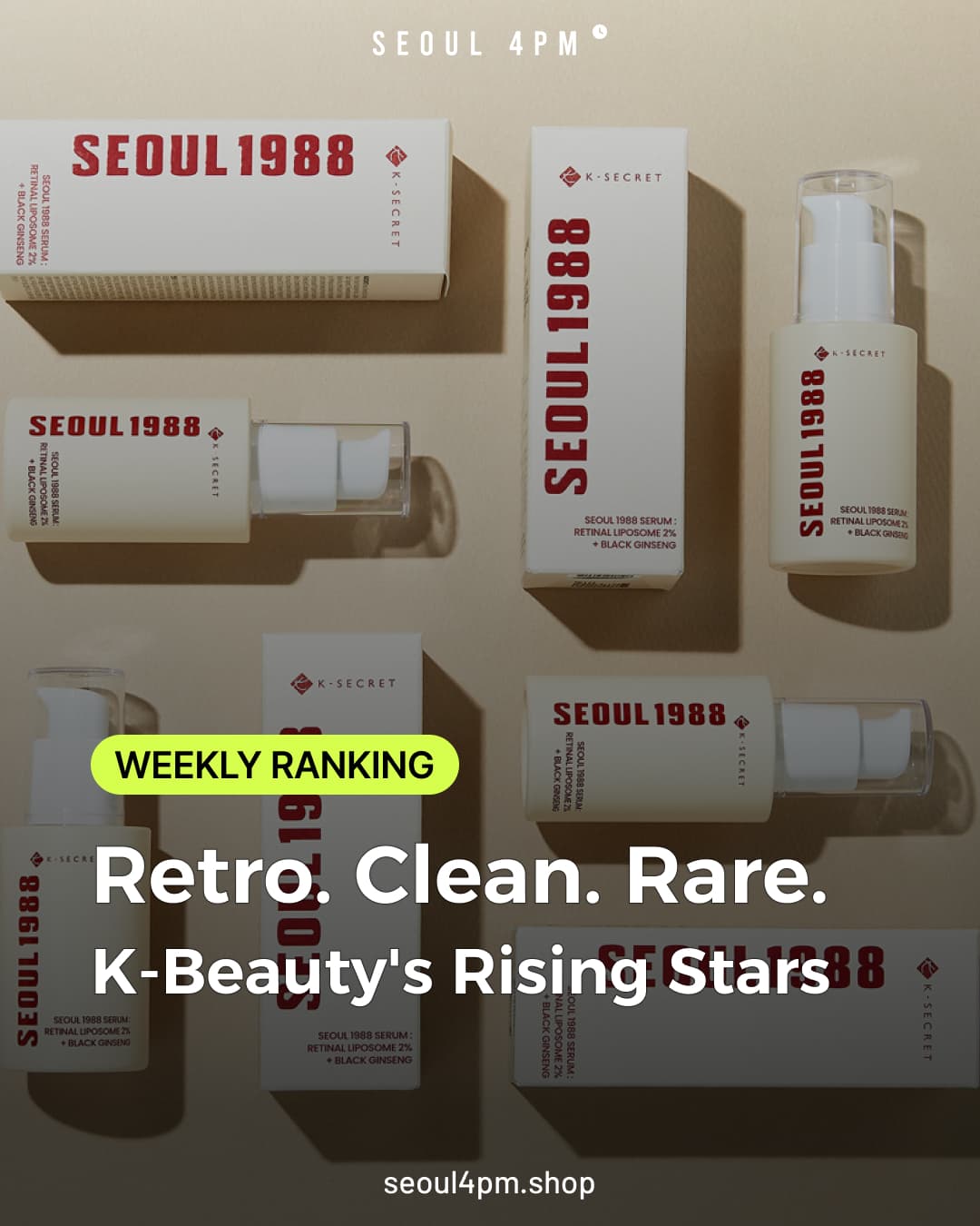 Retro. Clean. Rare. K-Beauty's Rising Stars