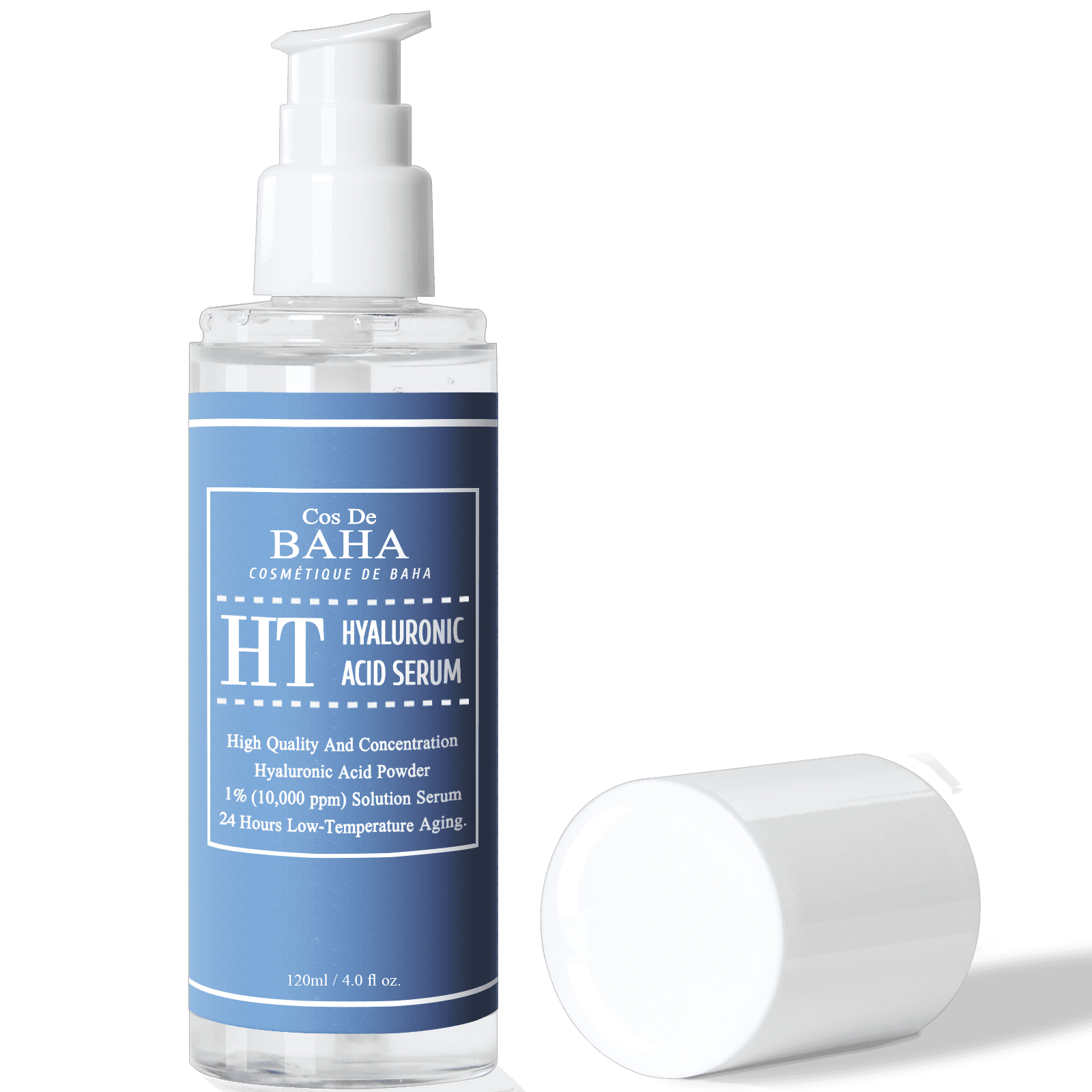 Pure Hyaluronic 1% 10,000 ppm Serum (H120) (120ml)
