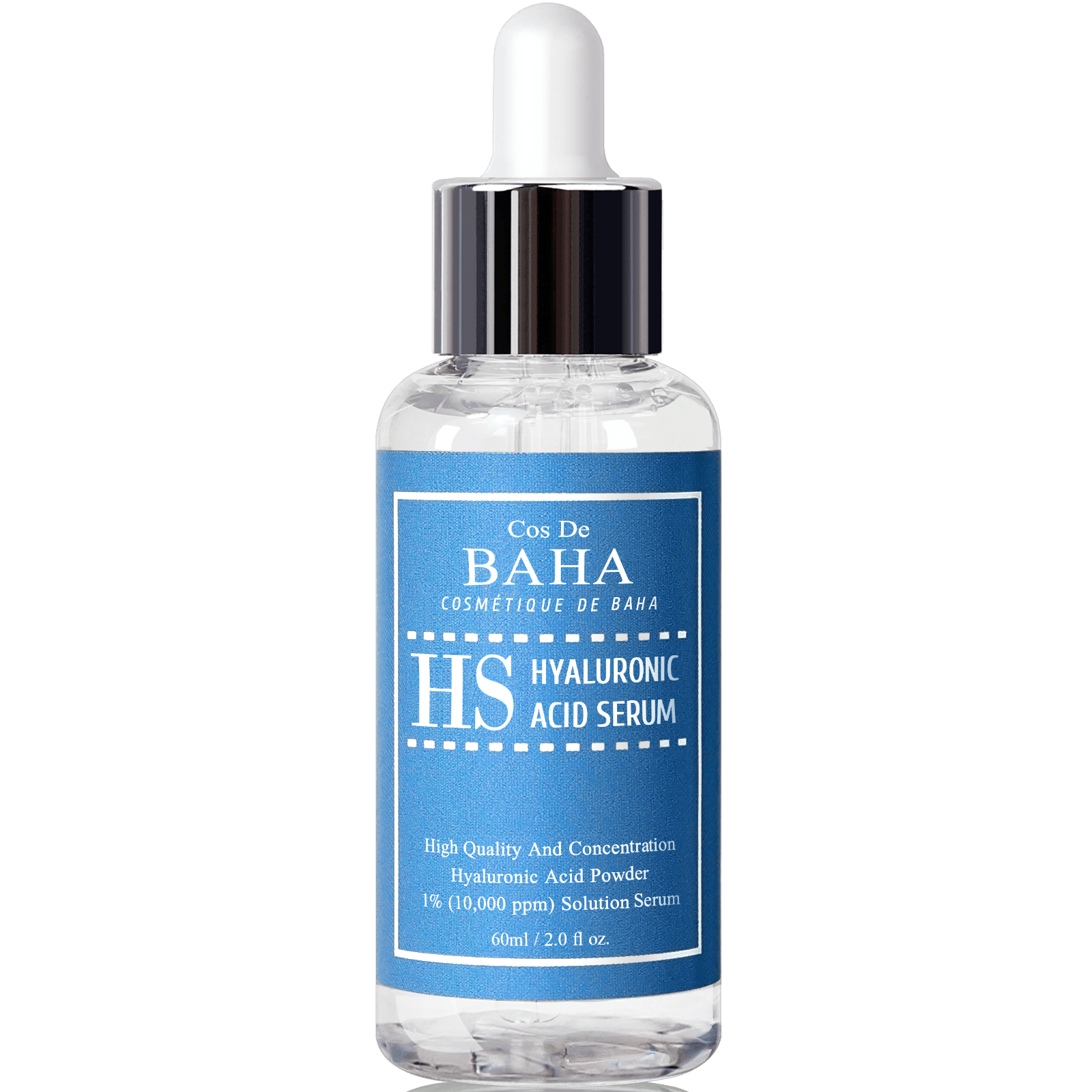 Pure Hyaluronic 1% 10,000 ppm Serum (H60) (60ml)