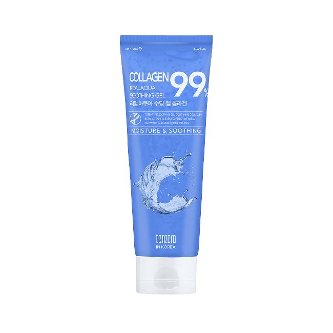 Real Aqua Soothing Gel Collagen (120 ml)