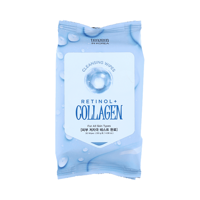 Retinol Collagen Cleansing Wipes (30 매(Wipes) 
130 g)