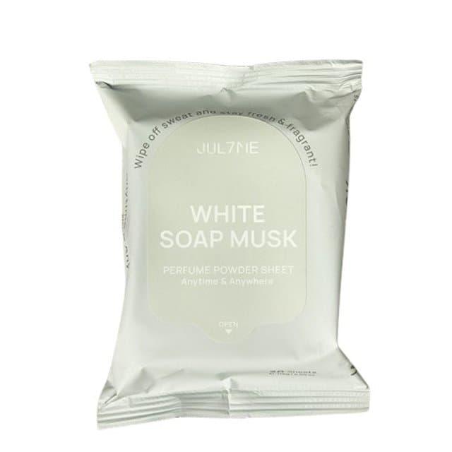 Perfume Powder Sheet White Soap Musk (116g/20sheets)