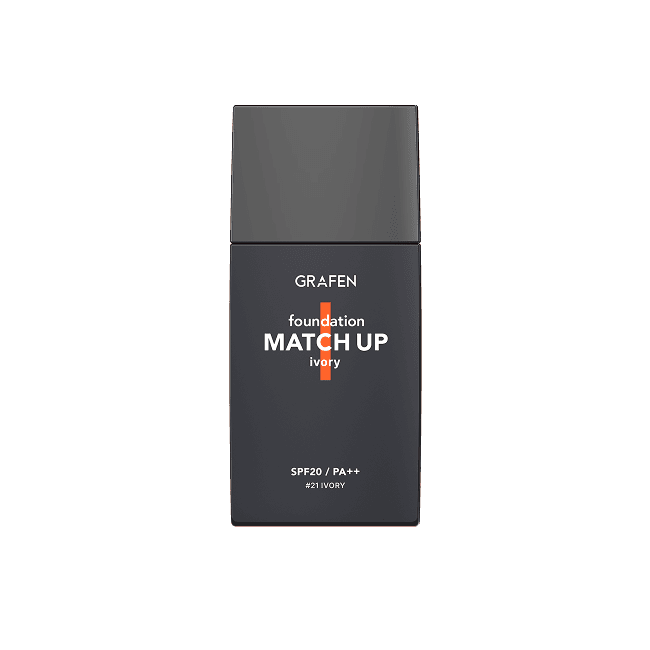 GRAFEN MATCH UP FOUNDATION IVORY NO.21 (40ml)