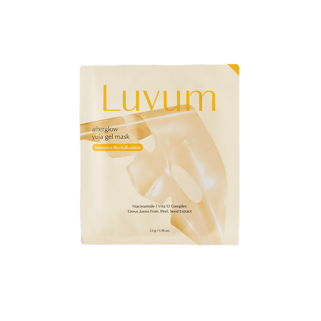 Afterglow Yuja Gel Mask 5pc/Box (33g/5sheets)