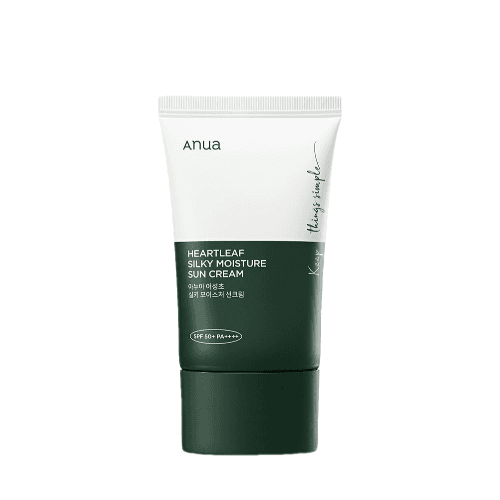 HEARTLEAF SILKY MOISTURE SUNCREAM 50ml (-)