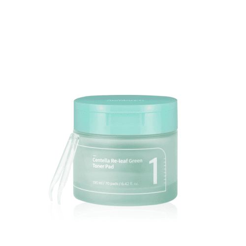 No.1 Centella Re-Leaf Green Toner Pad (190ml / 70 Pads)