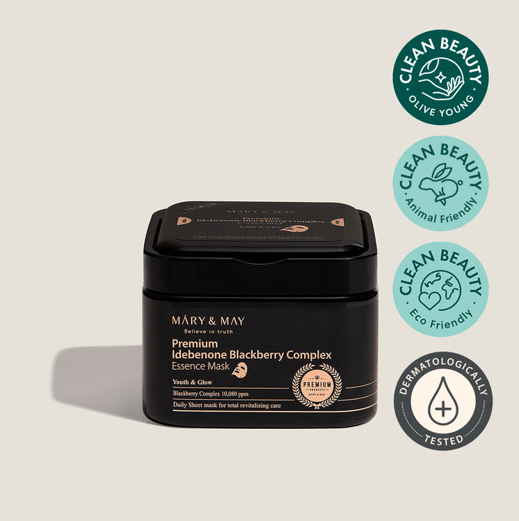 Premium Idebenone Blackberry Complex Essence Mask (20EA/250g)