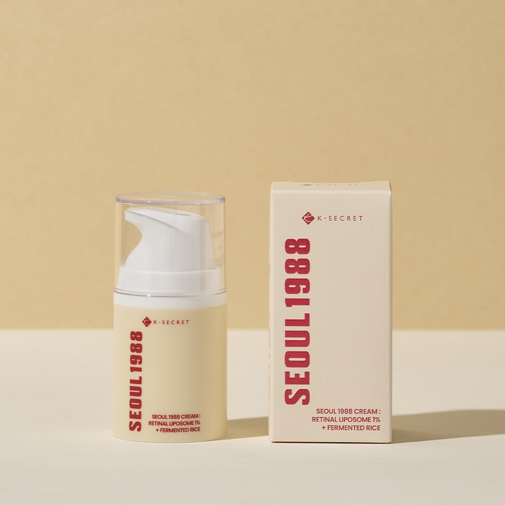 SEOUL 1988 Cream : Retinal Liposome 1% + Fermented Rice (50g)