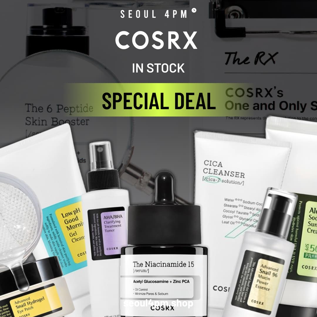 COSRX: IN STOCK with Special Deal