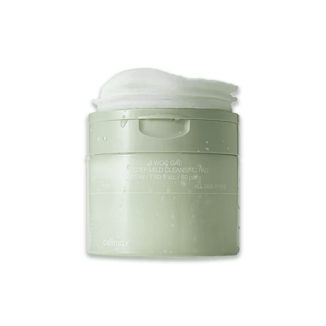 Ji Woo Gae One Step Mild Cleansing Pad 60Pads (225ml / 60pads)