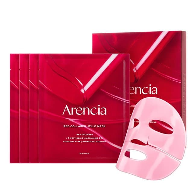 Red Collagen Jello Mask 25gx 4ea (4ea)