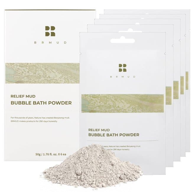 Mud Bubble Bath Powder (50g x 6ea)