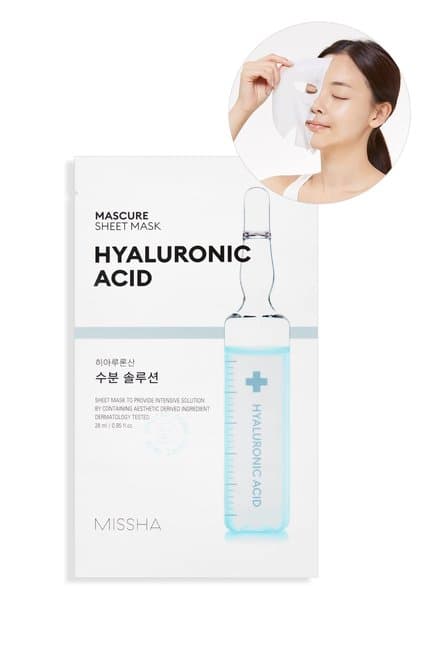 Maseukyueomoisturesolutionsheetmaseukeu Hiaruronsan (28ml)