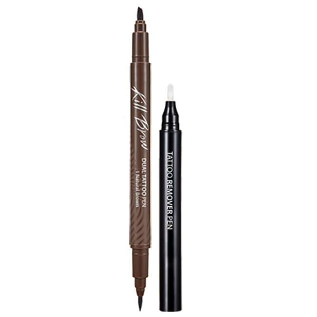 Kill Brow Dual Tattoo Pen Set 02 Light Brown (-)