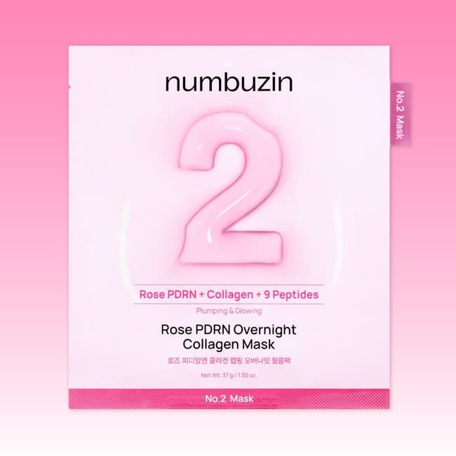 No.2 Rose PDRN Overnight Collagen Mask (1ea) (1EA)