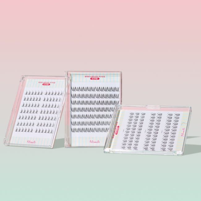 Point Cutting Lashes 01 Super Long C Curl (11mm) (Renewal 2507) (-)