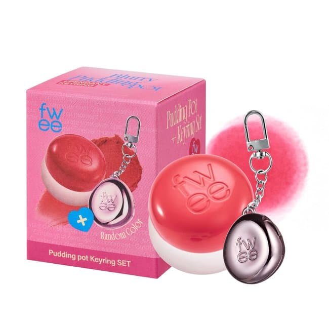 (Gl) Lip&Cheek Blurry Pudding Pot Nd05 Be 5G+Pendant Keyring (5g)