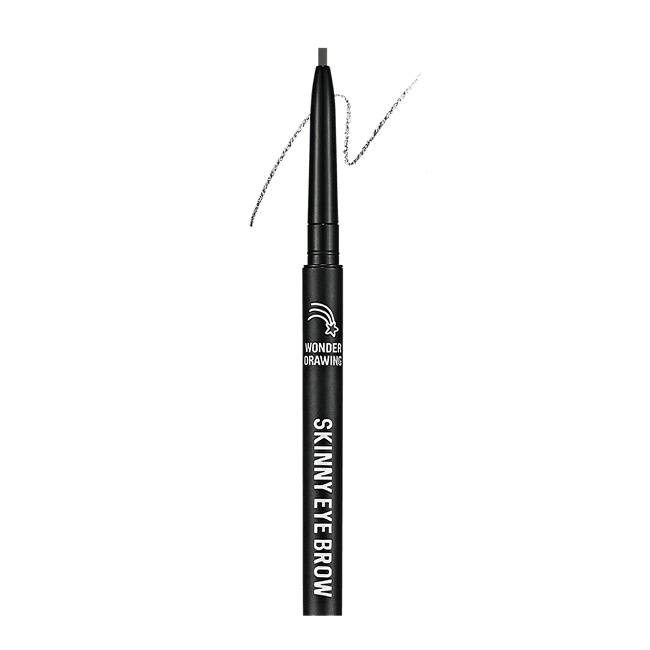 Wonder Drawing Skinny Eye brow 01 Ash Black (-)