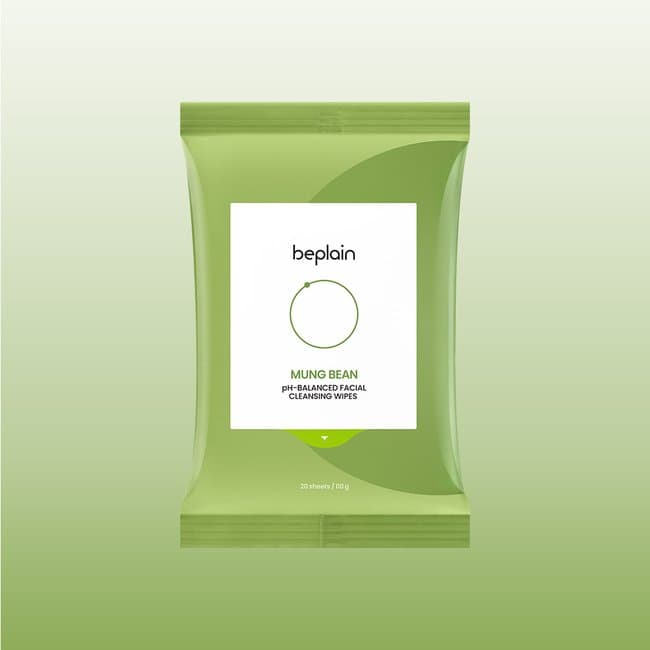 Mung Bean Ph-Balanced Facial Cleansing Wipes N1 (20p)