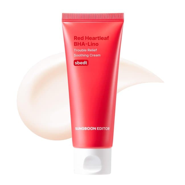 Red Heartleaf BHA-Lino Trouble Relief Soothing Cream (50ml)