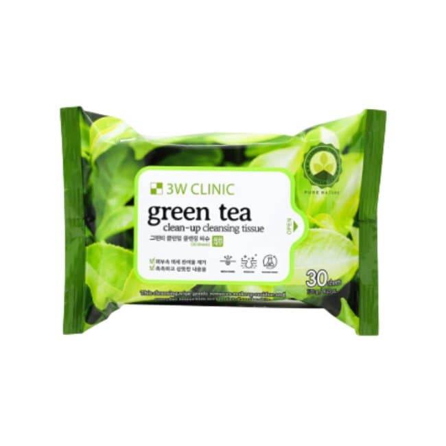 Green Tea Clean-Up Cleansing Tissue (120 g / 30 sheets)