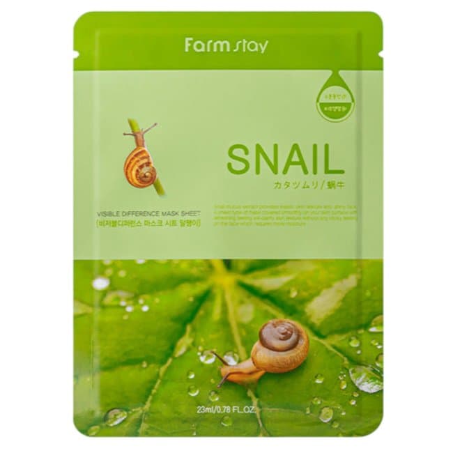 Visible Difference Mask Sheet Snail (1sheet)