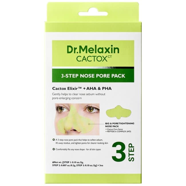 Cactox 3-Step Nose Pore Pack (-)
