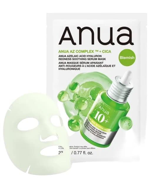 AZELAIC ACID HYALURON REDNESS SOOTHING SERUM MASK 23ml (1PC)_EU (-)
