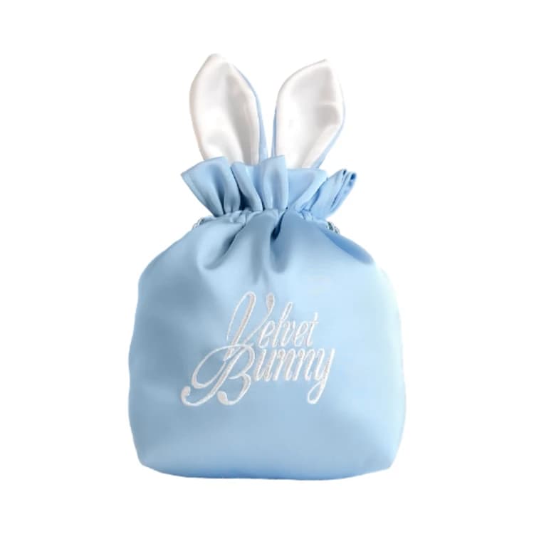 Silky Bunny Pouch Sky Blue
(-)